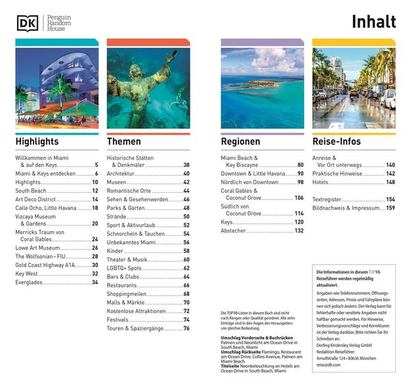 Produktbild: TOP10 Reisef&uuml;hrer Miami & Keys