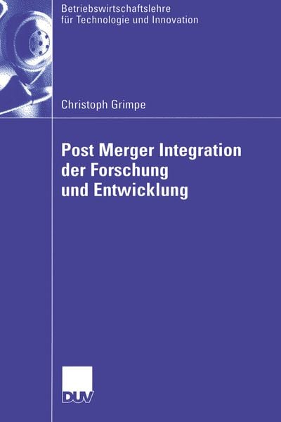 Produktbild: Post Merger Integration der Forschung und Entwicklung