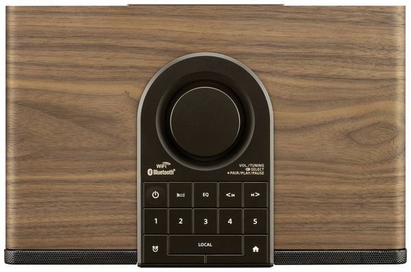 Produktbild: Sangean WFR-32 Internet Tischradio Internet Bluetooth&reg;, AUX, USB, Internetradio Inkl. Fernbedienung Schwarz, Holz