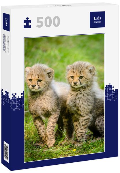 Lais Puzzle Junge Geparden 500 Teile