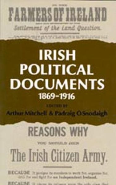 Produktbild: Irish Political Documents 1869-1916