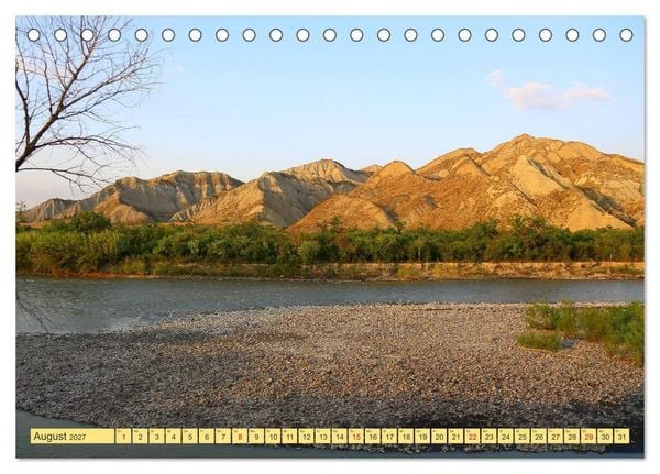 Produktbild: GEORGIEN (Tischkalender 2027 DIN A5 quer), CALVENDO Monatskalender
