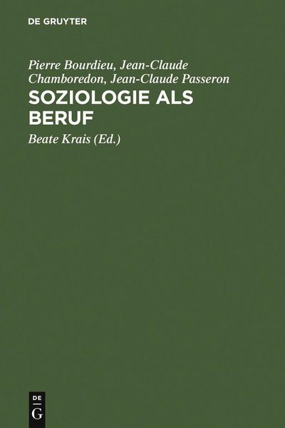Produktbild: Soziologie als Beruf