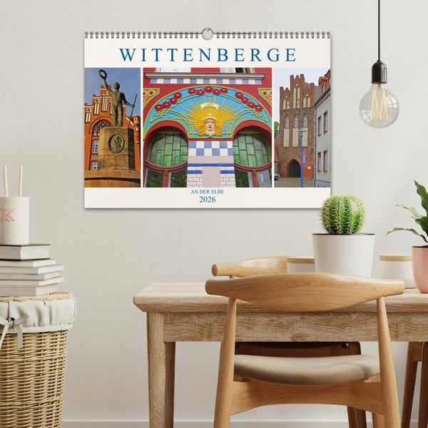 Produktbild: Wittenberge an der Elbe (Wandkalender 2026 DIN A3 quer), CALVENDO Monatskalender