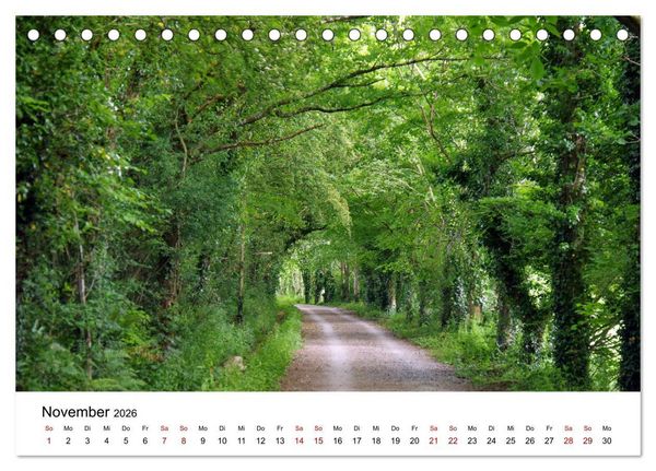 Produktbild: Cornwall und Wales (Tischkalender 2026 DIN A5 quer), CALVENDO Monatskalender