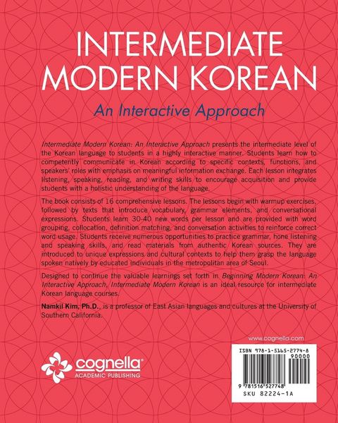 Produktbild: Intermediate Modern Korean