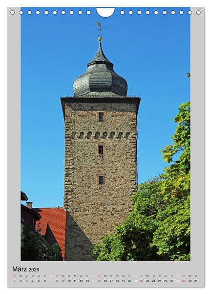 Produktbild: Durlach (Wandkalender 2026 DIN A4 hoch), CALVENDO Monatskalender