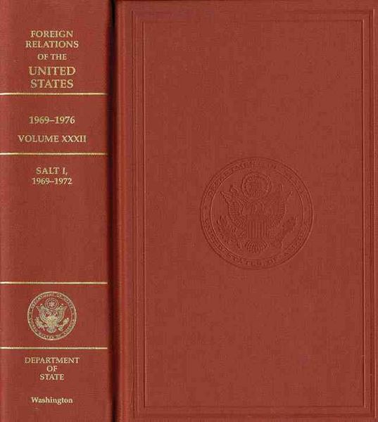 Produktbild: Foreign Relations of the United States, 1969-1976, Volume XXXII, Salt I, 1969-1972