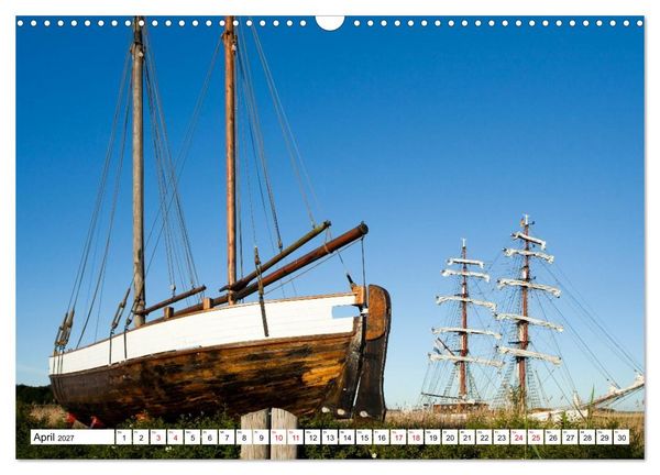 Produktbild: Fischland-Dar&szlig;-Zingst - Momente einer Reise (Wandkalender 2027 DIN A3 quer), CALVENDO Monatskalender