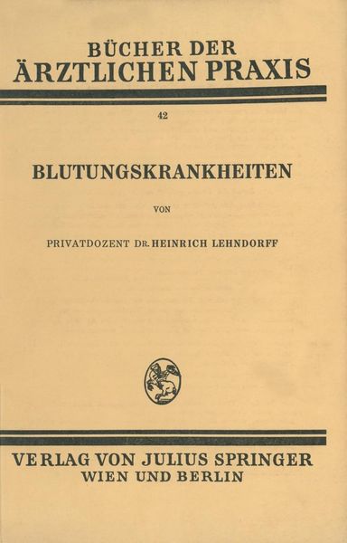 Produktbild: Blutungskrankheiten