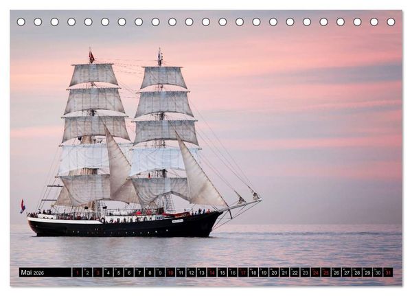 Produktbild: Hanse Sail (Tischkalender 2026 DIN A5 quer), CALVENDO Monatskalender