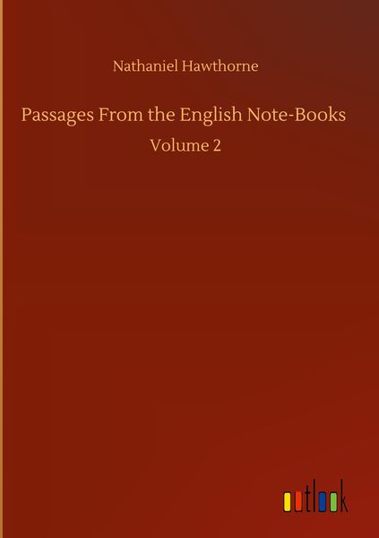 Produktbild: Passages From the English Note-Books
