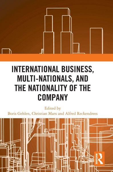 Produktbild: International Business, Multi-Nationals, and the Nationality of the Company