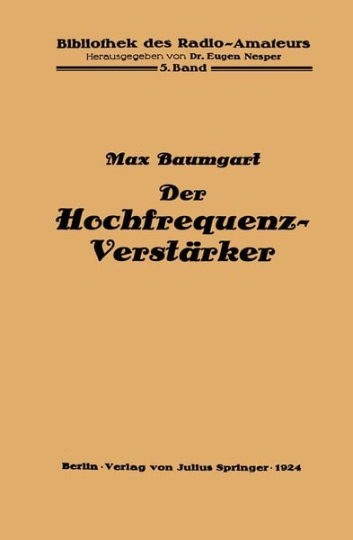 Produktbild: Der Hochfrequenz -Verst&auml;rker
