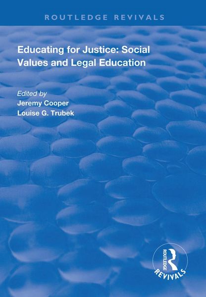 Produktbild: Educating for Justice