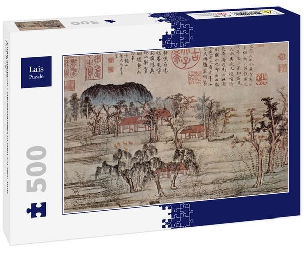 Produktbild: Lais Puzzle Chao Meng-fu - Herbstfarben in den Ch'iao- und Hua-Bergen 500 Teile