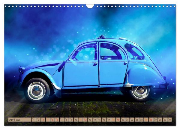 Produktbild: Die Ente - Citro&euml;n 2CV (Wandkalender 2026 DIN A3 quer), CALVENDO Monatskalender