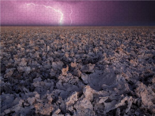 Produktbild: CALVENDO Puzzle Laguna de Chaxa, Reserva Nacional Los Flamencos, San Pedro de Atacama, Altiplano, Chile 1000 Teile Lege-Gr&ouml;&szlig;e 64 x 48 cm Foto-Puzzle B