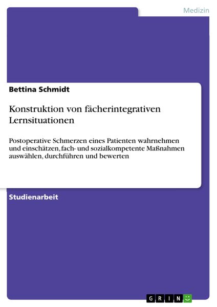 Produktbild: Konstruktion von f&auml;cherintegrativen Lernsituationen