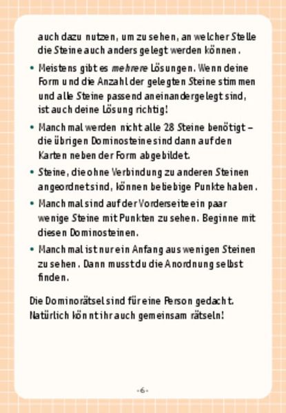 Produktbild: T&uuml;fteln und Knobeln mit Dominosteinen. 30 Karten mit kniffligen R&auml;tseln f&uuml;r Kinder
