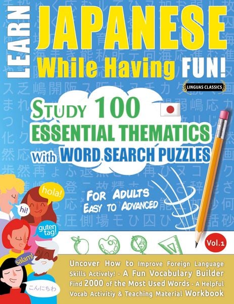 Produktbild: LEARN JAPANESE WHILE HAVING FUN! - FOR ADULTS