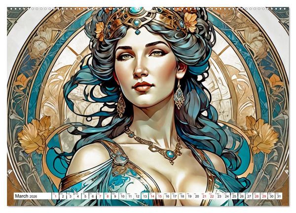 Produktbild: Bella Unveiled - Twelve moments of charm and spirit (Wall Calendar 2026 DIN A2 landscape), CALVENDO 12 Month Wall Calendar