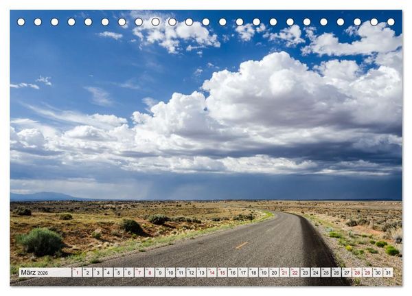 Produktbild: USA: Roadtrip durch die W&uuml;ste (Tischkalender 2026 DIN A5 quer), CALVENDO Monatskalender
