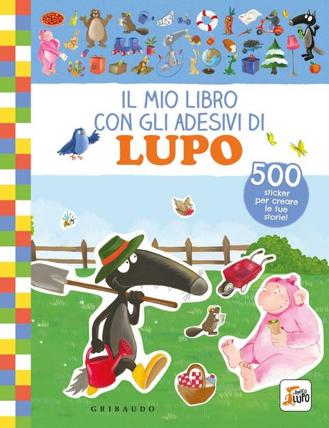 Produktbild: Il mio libro con gli adesivi di lupo. Amico lupo