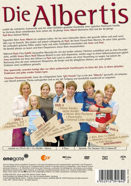 Produktbild: Die Albertis - Die komplette Serie inkl. Pilotfilm [4 DVDs]