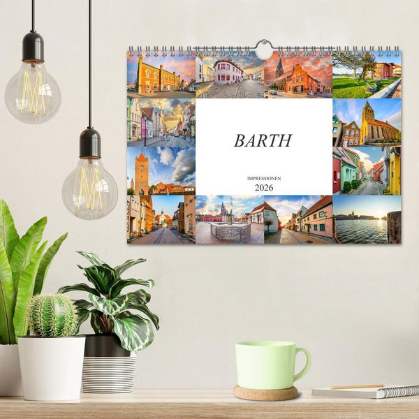 Produktbild: Barth Impressionen (Wandkalender 2026 DIN A4 quer), CALVENDO Monatskalender