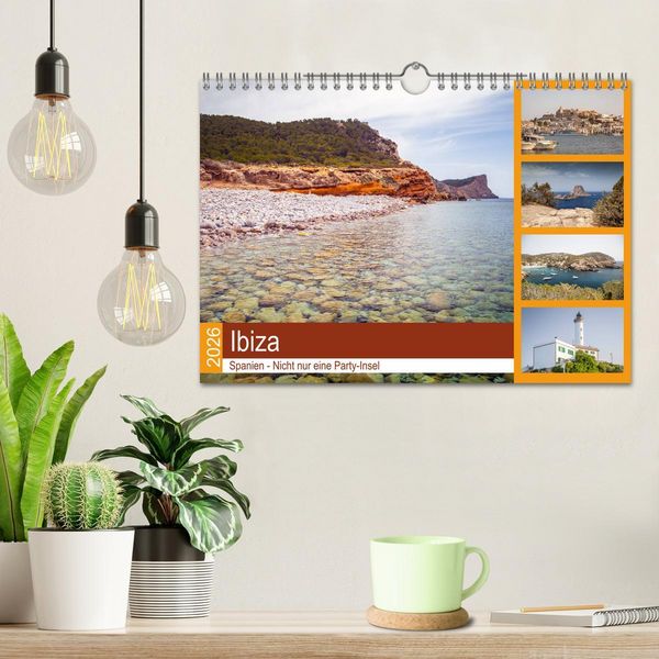 Produktbild: Ibiza - Spanien (Wandkalender 2026 DIN A4 quer), CALVENDO Monatskalender