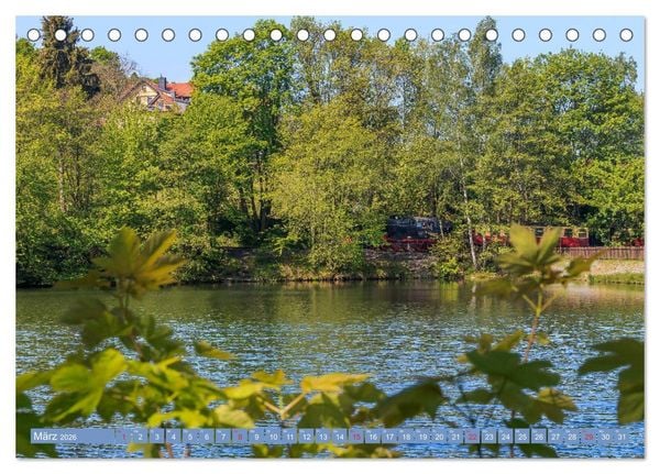 Produktbild: Ein Sommertag in Gernrode (Tischkalender 2026 DIN A5 quer), CALVENDO Monatskalender
