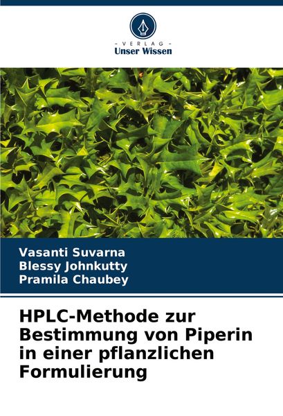 HPLC-Methode zur Bestimmung von Piperin in einer pflanzlichen Formulierung