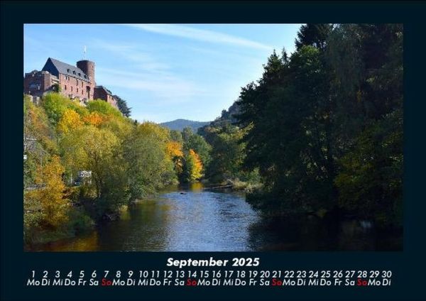 Produktbild: Landschaftskalender 2025 Fotokalender DIN A5