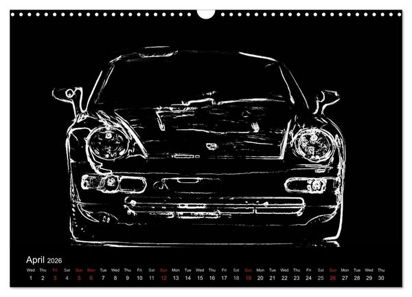 Produktbild: 911 Lines (Wall Calendar 2026 DIN A3 landscape), CALVENDO 12 Month Wall Calendar