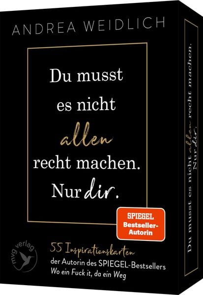 Produktbild: Du musst es nicht allen recht machen. Nur dir.