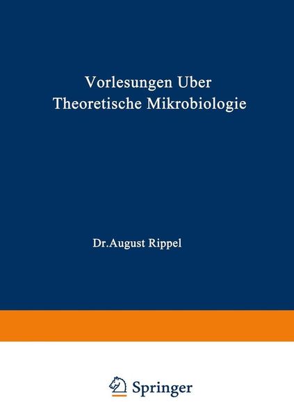 Produktbild: Vorlesungen &uuml;ber Theoretische Mikrobiologie