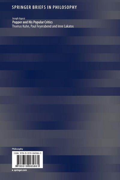 Produktbild: Popper and His Popular Critics