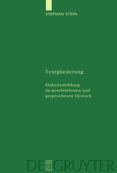 Produktbild: Textgliederung
