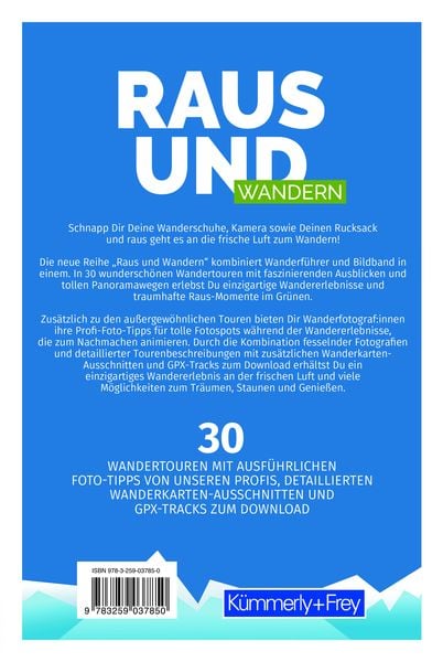Produktbild: K&uuml;mmerly+Frey Raus und Wandern Engadin S&uuml;db&uuml;nden Wanderf&uuml;hrer