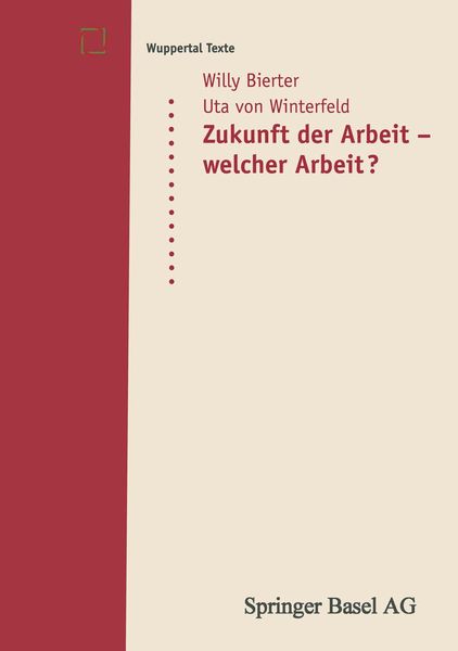 Produktbild: Zukunft der Arbeit - welcher Arbeit?