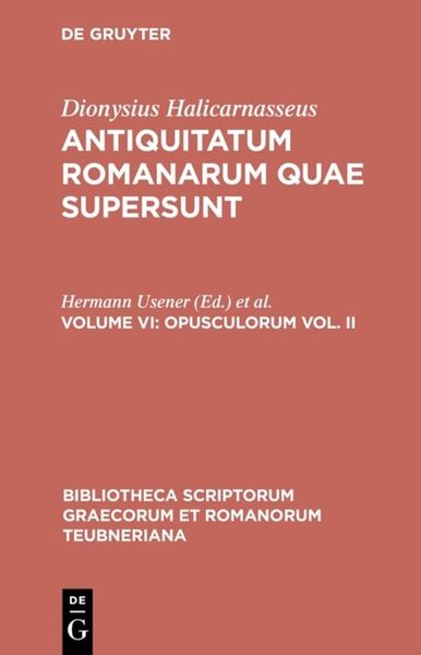 Produktbild: Opusculorum vol. II