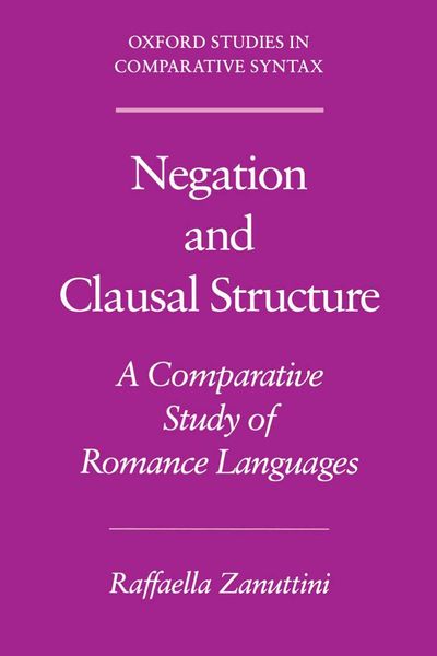 Produktbild: Negation and Clausal Structure