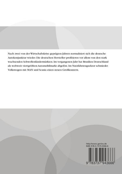 Produktbild: Branchenreport Automobil