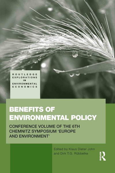 Produktbild: Benefits of Environmental Policy