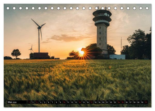 Produktbild: Das M&uuml;nsterland - Meine Impressionen (Tischkalender 2026 DIN A5 quer), CALVENDO Monatskalender