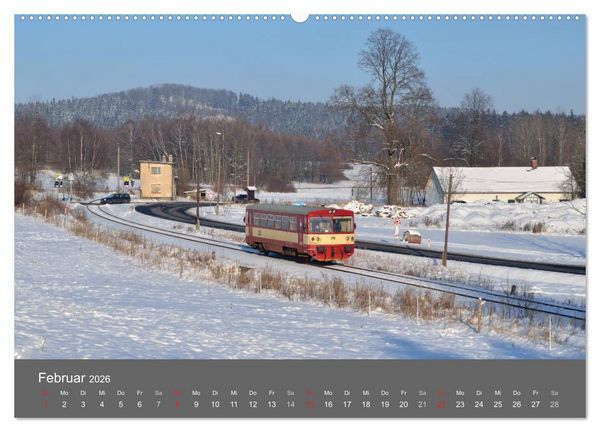 Produktbild: Eisenbahn Kalender 2026 - Oberlausitz und Nachbarl&auml;nder (hochwertiger Premium Wandkalender 2026 DIN A2 quer), Kunstdruck in Hochglanz