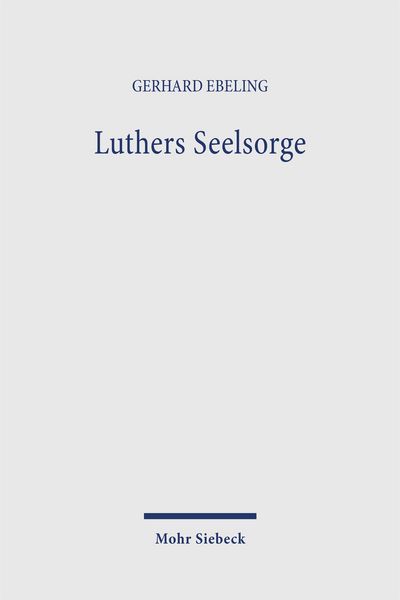 Produktbild: Luthers Seelsorge