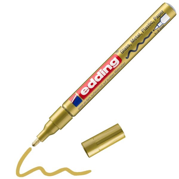 Produktbild: edding Glanzlackmarker 751 gold 1-2mm