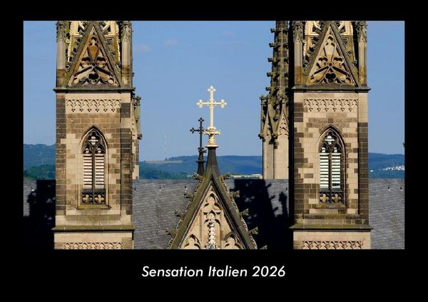 Produktbild: Sensation Italien 2026 Fotokalender DIN A3